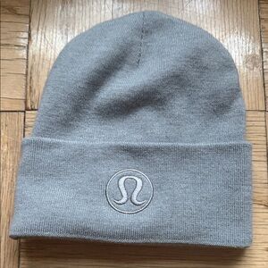 Lululemon Athletica Gray Knit Beanie